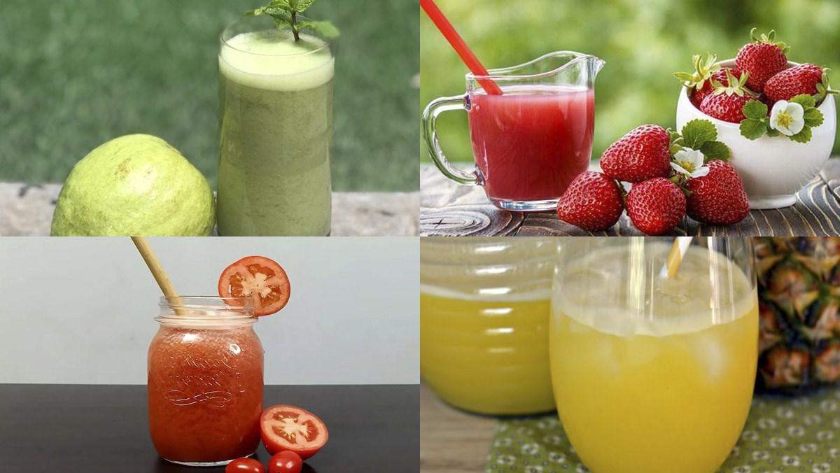 Tổng hợp 23 cách làm nước ép trái cây giảm cân giữ dáng đơn giản thơm ngon